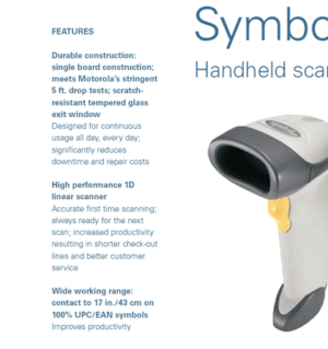 MOTOROLA Bar Code Scanner