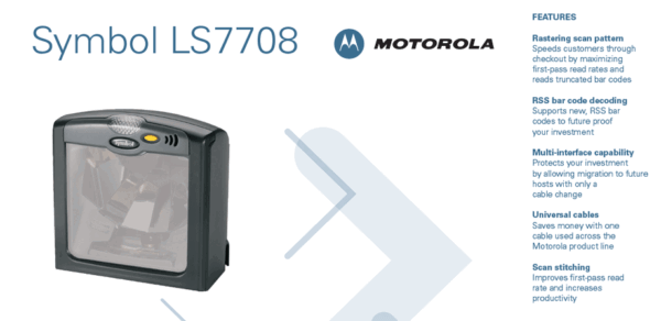 ماسح الباركود Symbol LS7708