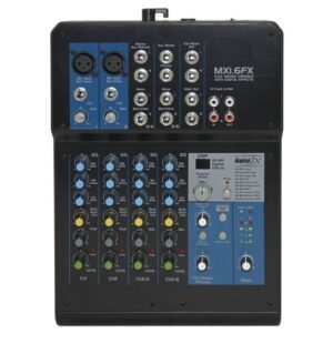 Unistar MXi.6FX 6 Input Mixer , 24-bit Digital FX Processor