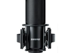 مجموعة ميكروفون Shure Sm4-K-Kit باللون الأسود مع حامل للصدمات وحافظة