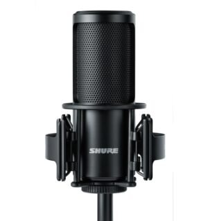 Shure Microphone Sm4-K-Kit Black, W/ Shock Mount, Case
