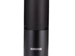 ميكروفون Shure Sm4-K أسود مع حامل صلب