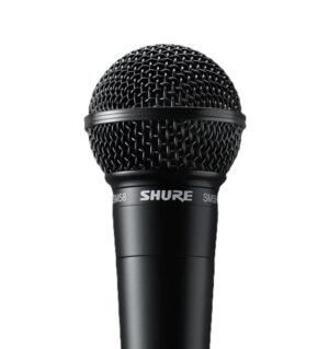 SHURE Sm58-Blk Daynamic Wired Microphone ميكروفون