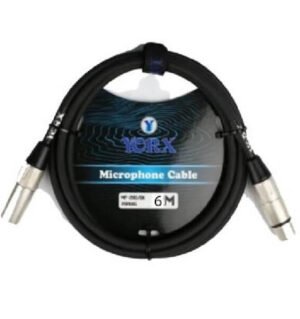 Yorx Mp-280-6M Bk XLR To XLR-Cable