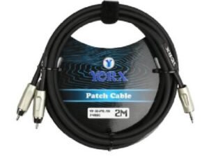 يوركس سلك توصيل أسود YX-364PR-2M AUX To JACK