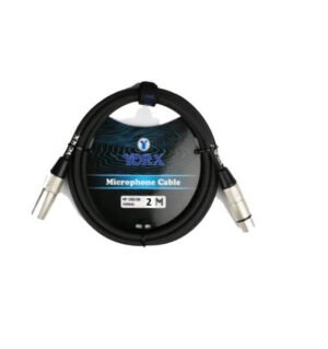 Yorx Mp-280-2M Bk XLR To XLR-Cable