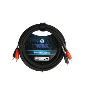 Yorx A-402G-2M Bk RCA To RCA-Cable