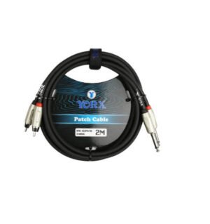 Yorx Apx-403Pr-2M Bk RCA To JACK-Cable