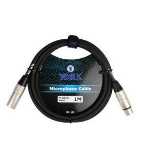 Yorx Mp-280-1M Bk XLR To XLR-Cable