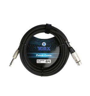 Yorx Mpx-482Pr-6M Bk JACK To XLR-Cable